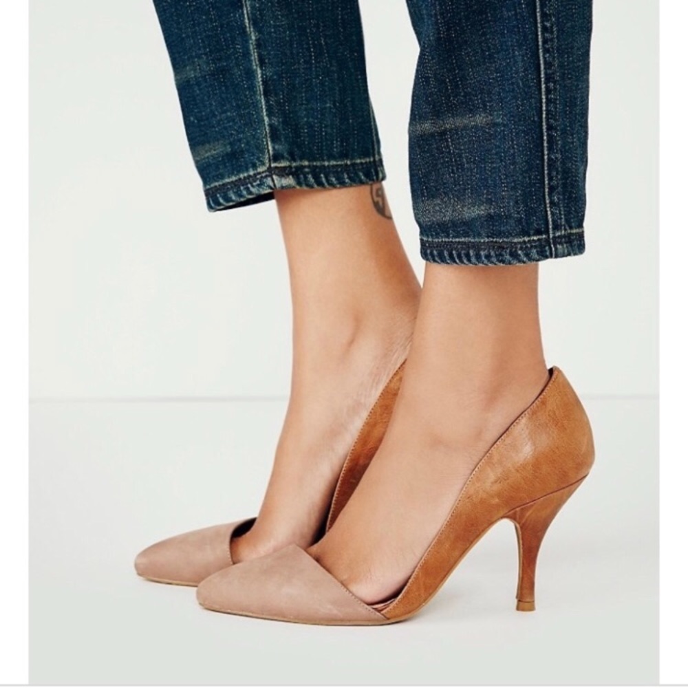 Free people nude heels